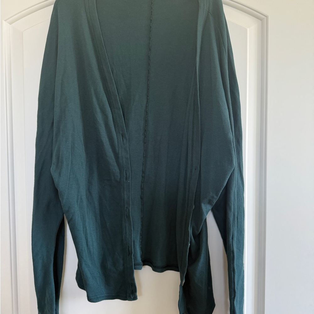 Michael Stars Dark Green Cardigan